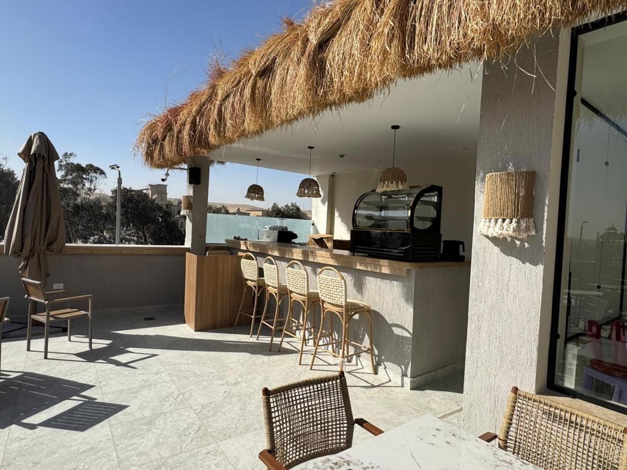La Boutique Hotel - Vue Des Pyramides Kafret el-Gabal Esterno foto