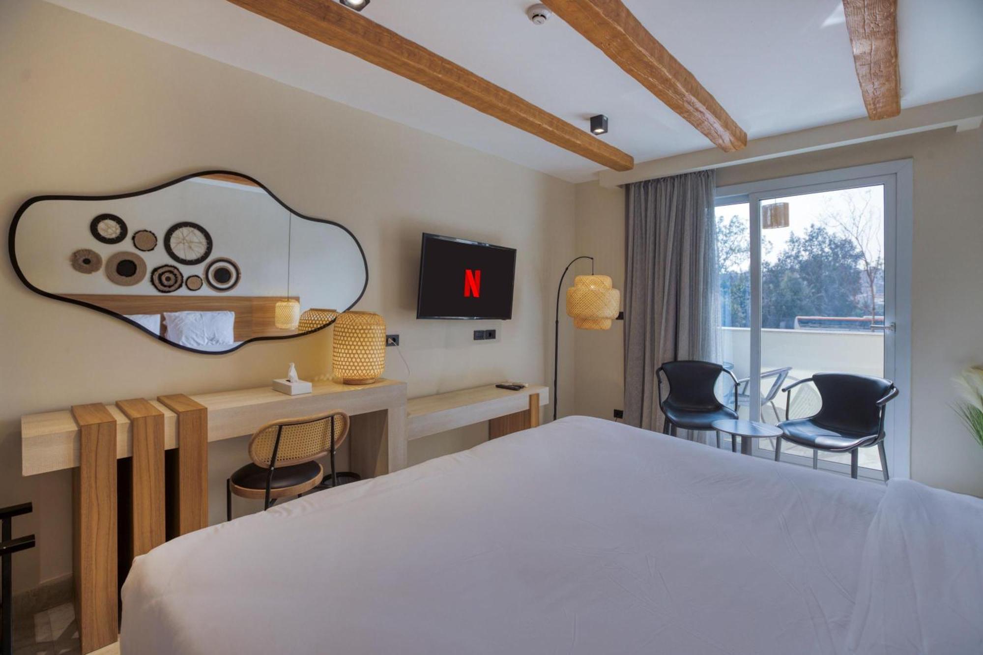 La Boutique Hotel - Vue Des Pyramides Kafret el-Gabal Esterno foto
