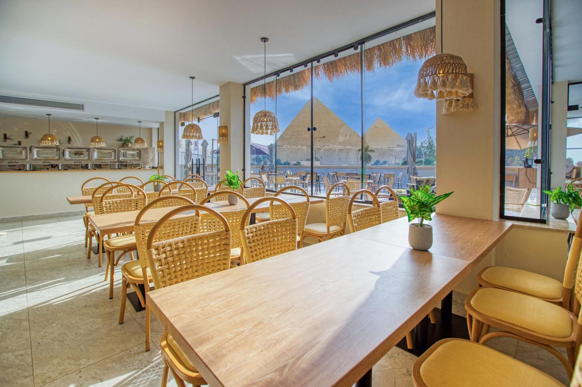 La Boutique Hotel - Vue Des Pyramides Kafret el-Gabal Esterno foto
