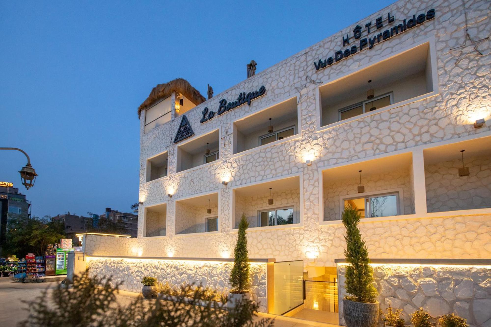 La Boutique Hotel - Vue Des Pyramides Kafret el-Gabal Esterno foto