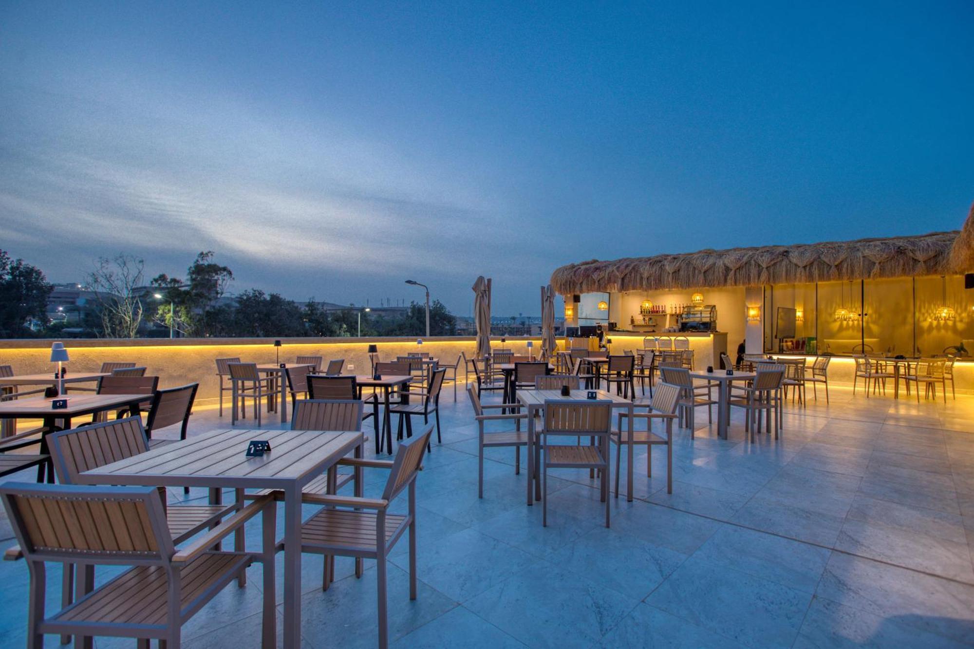 La Boutique Hotel - Vue Des Pyramides Kafret el-Gabal Esterno foto